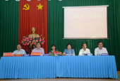 Đại biểu HĐND tỉnh Nguyễn Minh Chánh tiếp xúc cử tri xã Thanh Phú