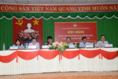 Đại biểu HĐND tỉnh Nguyễn Minh Chánh tiếp xúc cử tri xã Thanh Lương