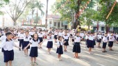 Trường Tiểu học An Lộc A sôi nổi hội thi múa sân trường