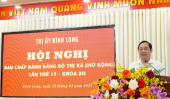 Hội nghị Ban chấp hành đảng bộ thị xã Bình Long lần thứ 19
