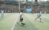 Giải bóng đá giao hữu chào mừng kỷ niệm 69 năm chiến thắng Điện Biên Phủ