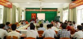 Đoàn giám sát Thị ủy Bình Long giám sát tại trường THPT Chuyên Bình Long và THPT thị xã Bình Long