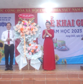 TRƯỜNG THCS AN LỘC KHAI GIẢNG NĂM HỌC MỚI 2023 - 2024