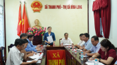 Phó Bí thư Thường trực Thị ủy Nguyễn Thị Loan làm việc với xã Thanh Phú về tình hình phát triển kinh tế tập thể