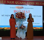 Thanh Lương tổ chức họp mặt  kỷ niệm 41 năm Ngày nhà giáo Việt Nam (20/11/1982 - 20/11/2023)