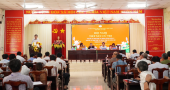 Chủ tịch HĐND tỉnh Huỳnh Thị Hằng tiếp xúc cử tri phường An Lộc
