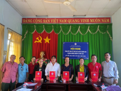 Hội Chữ thập đỏ phường Phú Đức tổng kết năm 2023 và ký kết thi đua năm 2024