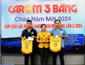 Cơ thủ Nguyễn Tuấn vô địch giải Billiards phường Hưng Chiến - Cup CLB Billiards Ken mở rộng lần thứ I/2024
