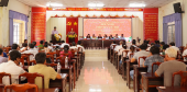 Chủ tịch HĐND tỉnh Huỳnh Thị Hằng tiếp xúc cử tri phường An Lộc thị xã  Bình Long