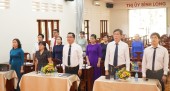 Bình Long: Chi bộ Văn phòng Thị ủy kết nạp đảng viên mới