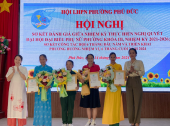 Hội Liên hiệp Phụ nữ phường Phú Đức sơ kết giữa nhiệm kỳ 2021-2026
