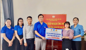 THANH THIẾU NHI BÌNH LONG HƠN 179 TRIỆU ĐỒNG ỦNG HỘ MIỀN BẮC BỊ ẢNH HƯỞNG CƠN BÃO SỐ 3