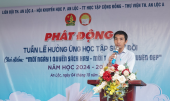 Phường An Lộc phát động tuần lễ hưởng ứng học tập suất đời