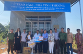 TRAO TẶNG NHÀ TÌNH THƯƠNG CHO HỘ KHÓ KHĂN VỀ NHÀ Ở TẠI PHƯỜNG PHÚ ĐỨC