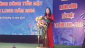 KHAI MẠC “PHIÊN CHỢ KHÔNG DÙNG TIỀN MẶT” TẠI THỊ XÃ BÌNH LONG