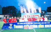 PHƯỜNG HƯNG CHIẾN TỔ CHỨC GIẢI BÓNG ĐÁ TỨ HÙNG - TRANH CUP BIA VIỆT CHÀO MỪNG 135 NĂM NGÀY SINH CHỦ TỊCH HỒ CHÍ MINH