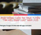 UBND THỊ XÃ BÌNH LONG: PHÁT ĐỘNG CUỘC THI TRỰC TUYẾN "TÌM HIỂU PHÁP LUẬT" NĂM 2025