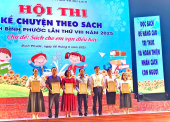 Bình Long đạt giải nhất toàn đoàn Hội thi kể chuyện theo sách tỉnh Bình Phước lần thứ VIII năm 2025