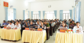 Đảng bộ phường Phú Đức sơ kết công tác 06 tháng và tổng kết 10 năm thực hiện Chỉ thị 05-CT/TW giai đoạn 2016 - 2025