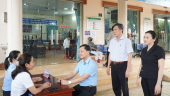 Chủ tịch UBMTTQVN tỉnh Hà Anh Dũng kiểm tra công tác vận hành thử nghiệm hoạt động phường Bình Long