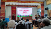 Hình ảnh họp giao ban cơ sở quý III năm 2024