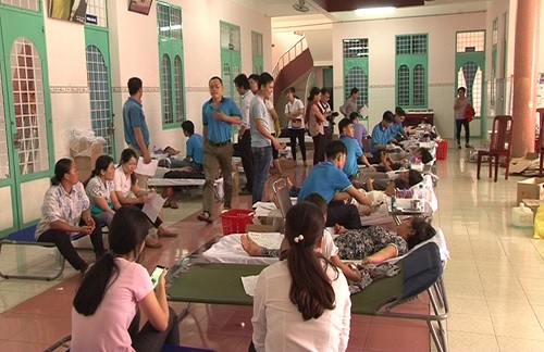 Bình Long hiến máu tình nguyện đạt 171,65 % chỉ tiêu giao