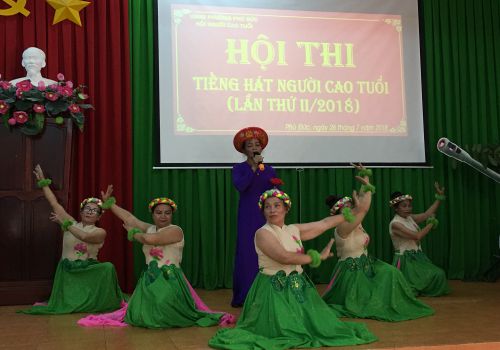 Hội Người cao tuổi phường Phú Đức tổ chức hội thi “Tiếng hát người cao tuổi” lần II năm 2018